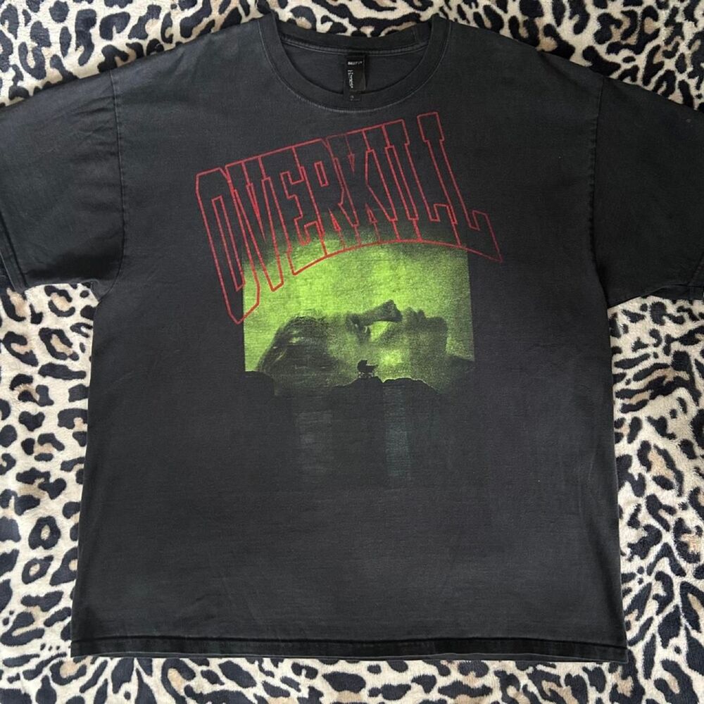 Overkill Vintage band tee